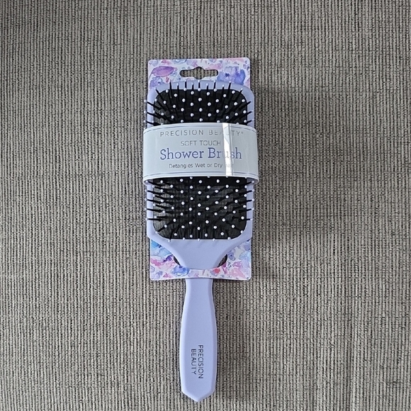 Precision Beauty Other - Precision Beauty Soft Touch Shower Brush - Purple, New. For Wet Or Dry Hair.
